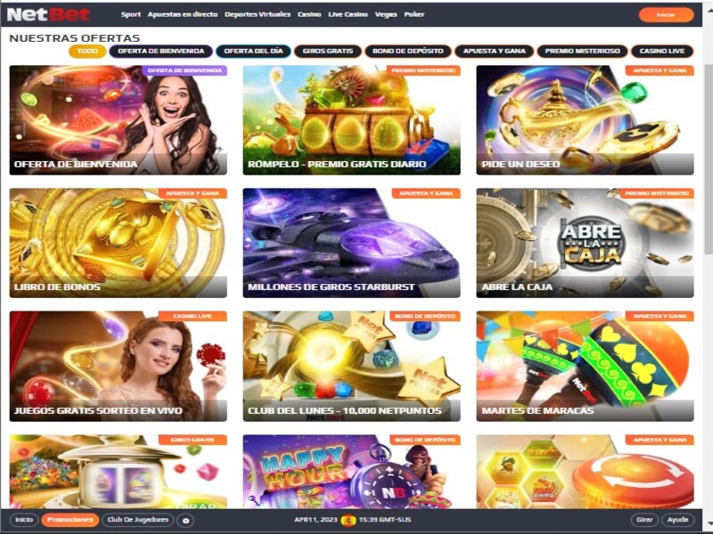 Bonos de Netbet casino online y apuestas
