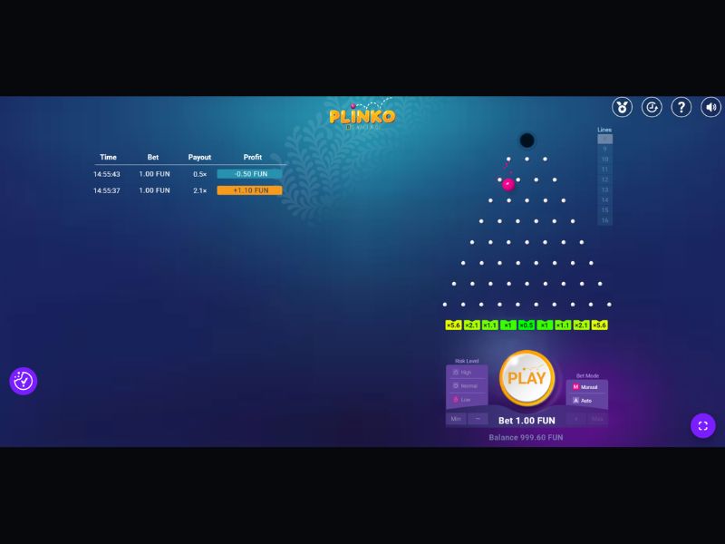 Plinko Bonuses